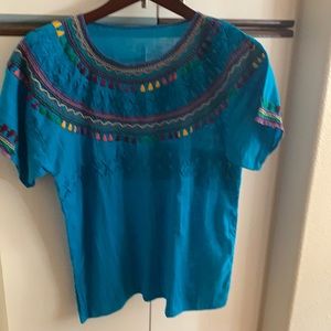 Mexican hand made blouse